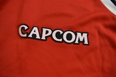 Graph Mens Capcom Street Fighter Gamer Red Sport Jersey NWT S, M, XL