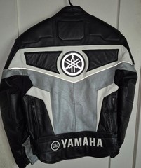 Hein Gericke Yamaha Leather Motorcycle Jacket Size 36 S Small