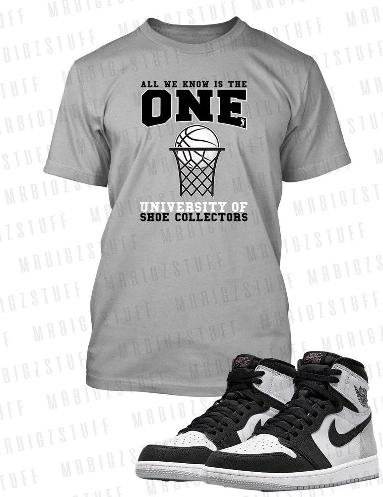The One Graphic Sneaker Tee Shirt J1 Low OG Elephant Collectors Pro Club Shaka T