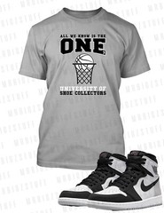 The One Graphic Sneaker Tee Shirt J1 Low OG Elephant Collectors Pro Club Shaka T