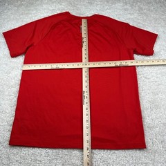 REI Co-op Shirt Mens Medium Red Short Sleeve Tee Performance Tee Wicking