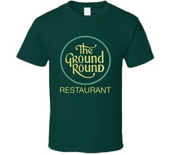 Vintage Ground Round Graphic Tee Unisex Cotton T-Shirt Retro Funny Gift