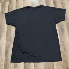 VTG 80s Gucci Bootleg Puff Print Black T Shirt XL Made in USA
