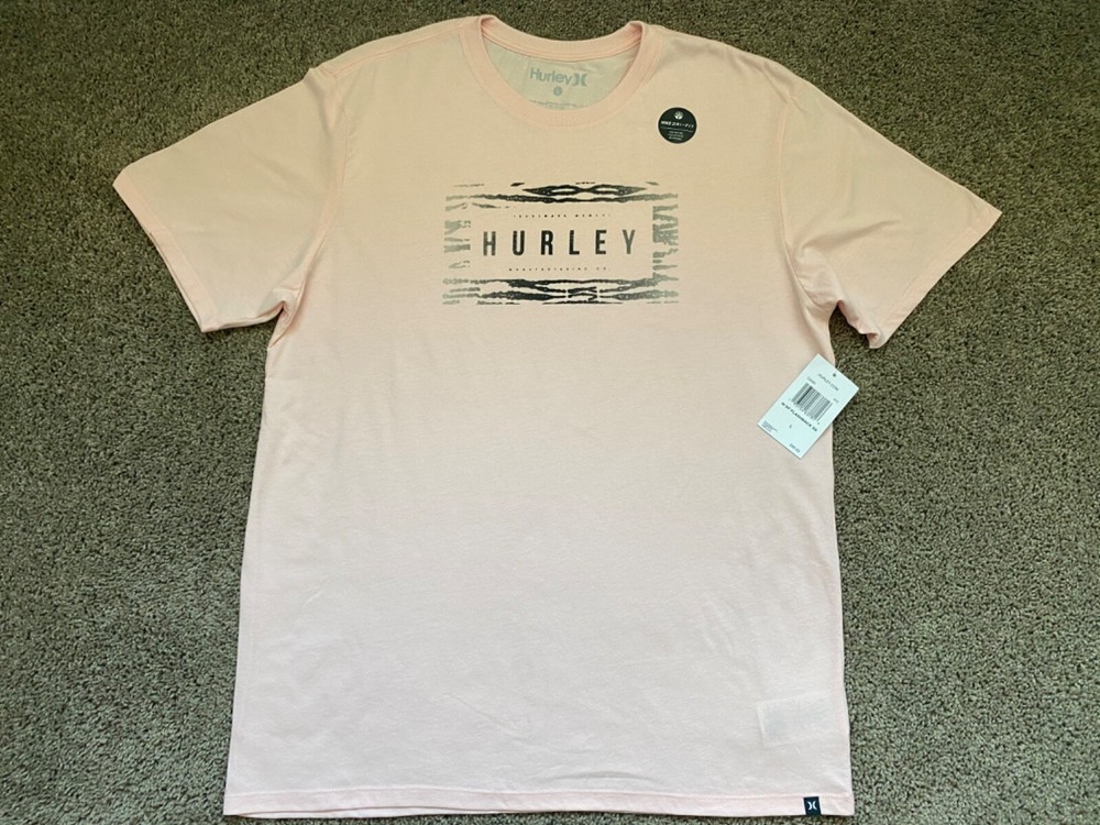 $30 BRAND NEW HURLEY NIKE DRI FIT MENS TEE T SHIRT FLASHBACK DF