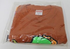 supreme – molotov kid tee – size xl – rust color – new
