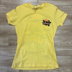 Next Level Apparel Volkswagen of Naples Graphic Logo Crew Neck Tee Yellow M