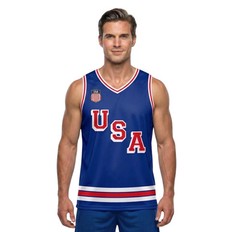 USA 2026 Hockey Jersey Replica Blue Tank Top