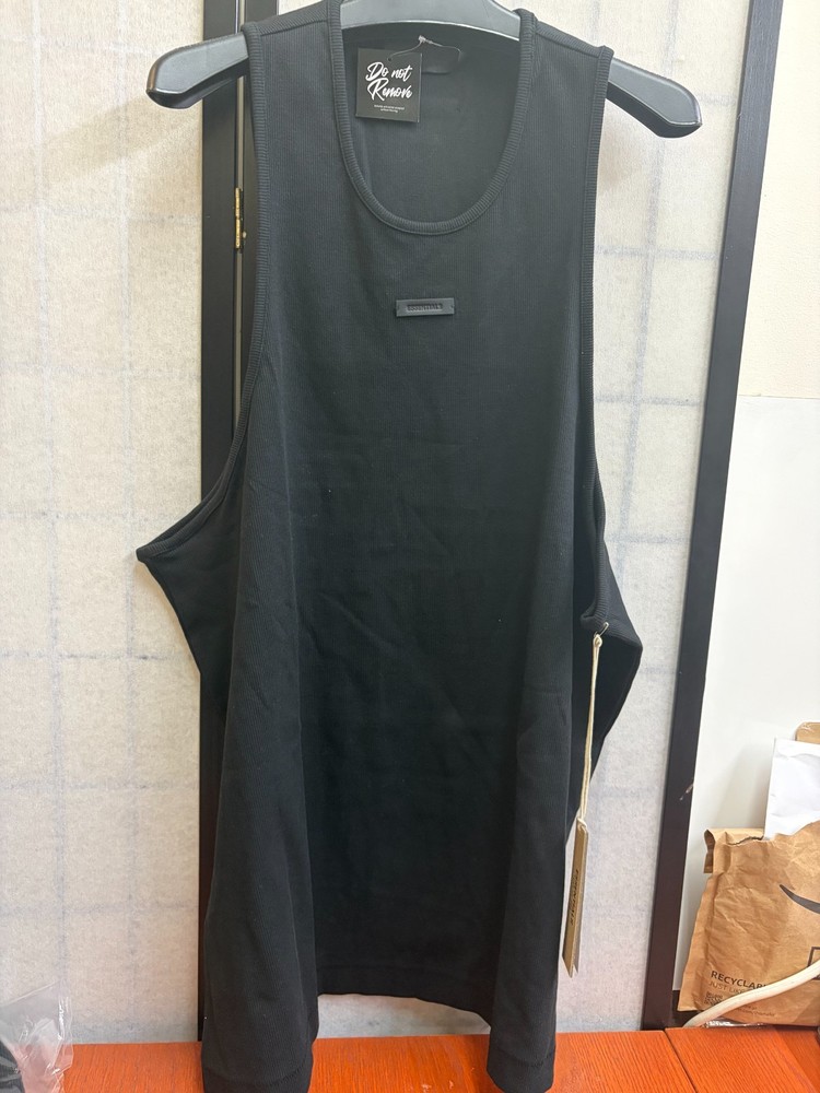FEAR OF GOD essentials ribbed tank XL