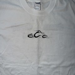 Vintage Y2K OCC Orange County Choppers Sword Mens White Shirt L READ Singed?