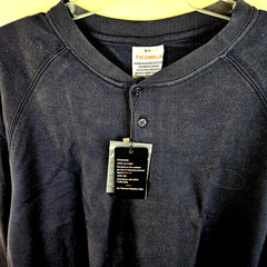 NWT FR henely work shirt Fire Resistant Cat 2 Long Sleeve Ticomela