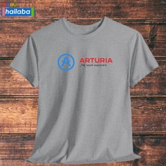New Arturia Sound Professional Logo Black/Navy/Grey/White/Orange T-Shirt S-5XL