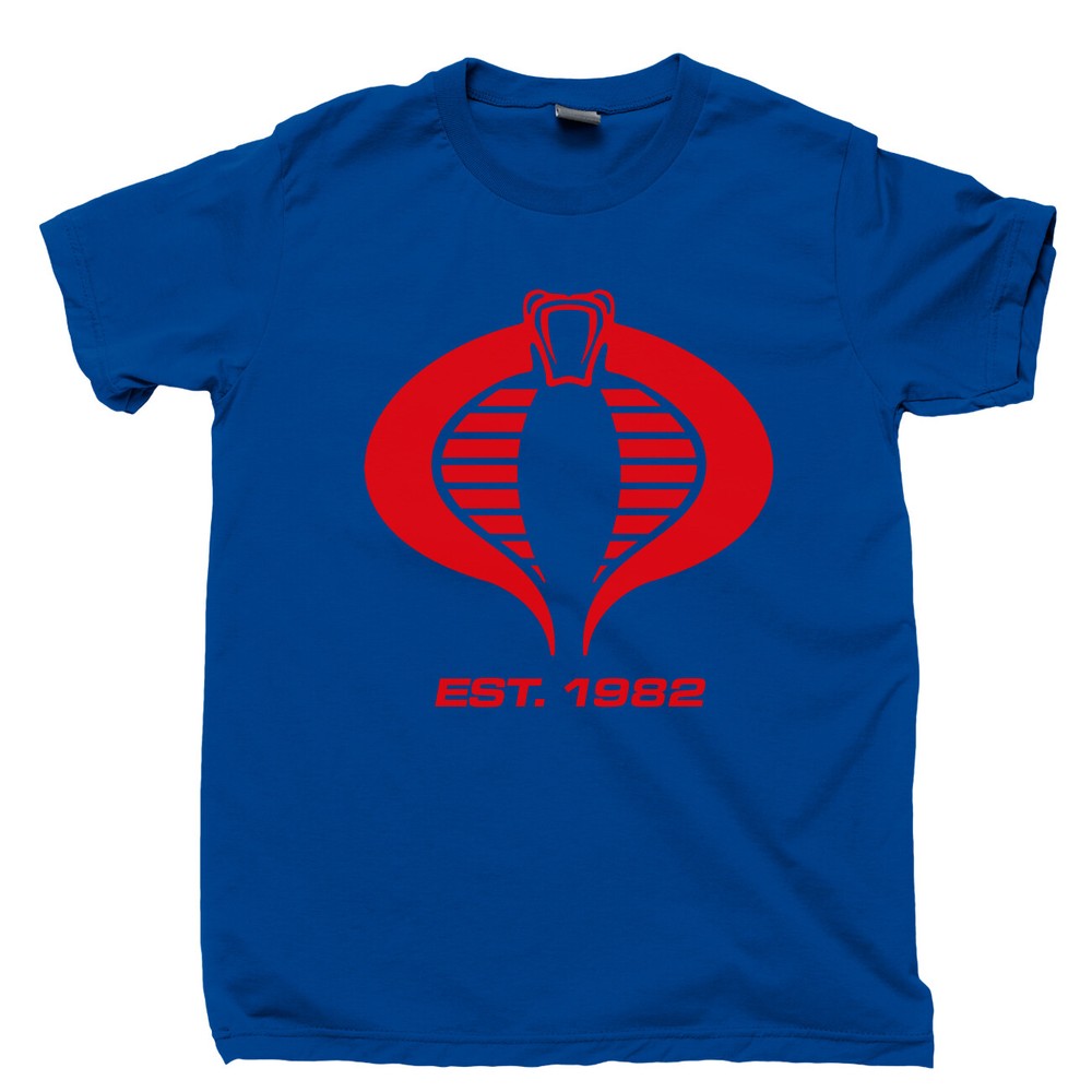 Cobra T Shirt Commander BATS Viper Baroness Zartan Storm Shadow Firefly Figure