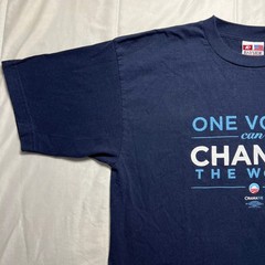 2008 Barack Obama Presidential Campaign T Shirt Mens L One Voice Double Sided