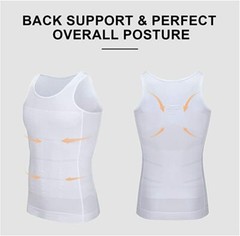 # Men’s Body Shaper Slimming Shirt Compression Sauna Vest Elastic Slim Shapewear