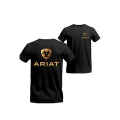 Western Wear Ariatt T-shirt – Bold Logo Design Representing Strength