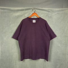 Vintage Russell Athletic t shirt Mens Size Large Faded Purple Pro Cotton USA