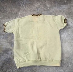 True VTG 70s Table Rock MO Ringer Raglan Sweat Shirt rare Size XL bright green
