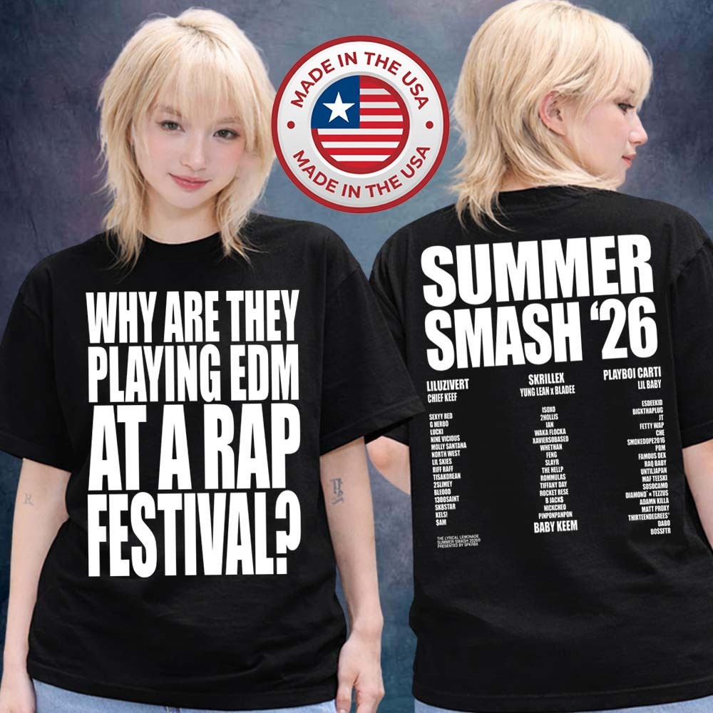 Summer Smash 2026 Merch Music Festival In Chicago IL On June 12 2026 T-Shirt