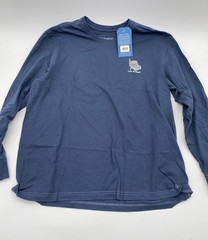 Smoke Show Life is Good Crusher Blue Mens Shirt Long Sleeve XL Size