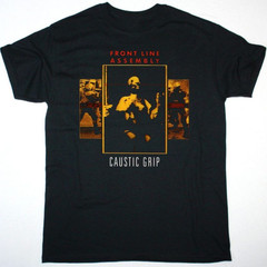 Front Line Assembly Caustic Grip T Shirt Black All Size S-5XL AL1133