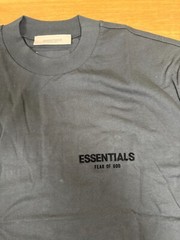 Fear of God Essentials Mens SS22 Logo Tee ‘Stretch Limo’ 125SU224100F