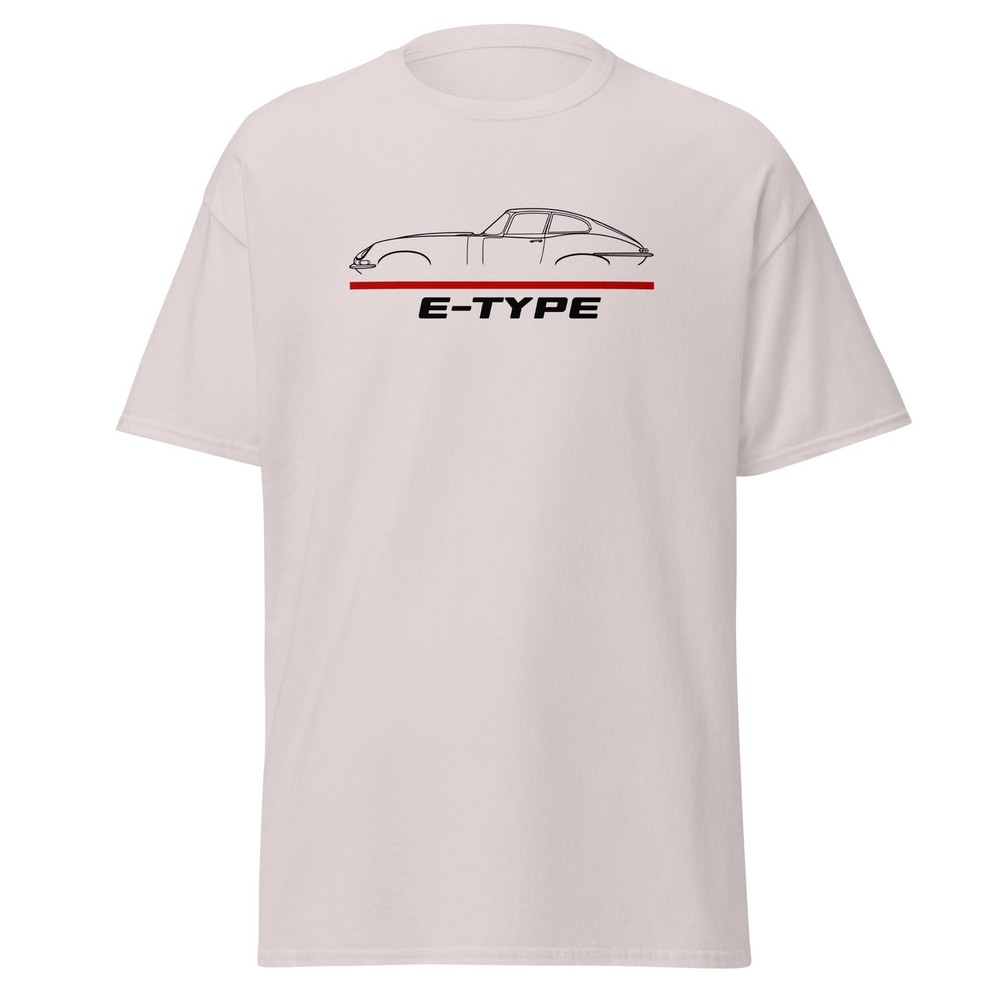 For Jaguar E-Type Fans Timeless Classic Sports Car T-Shirt Birthday Gift