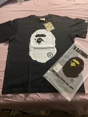 A Bathing Ape Black Men’s M Crew Neck T-Shirt