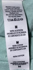 Elephant BELLA + CANVAS Mint Green Live Wo Fear. Love Wo Limits SS T Shirt Sz M