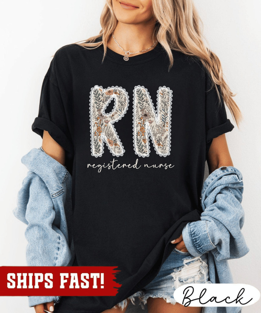 Registered Nurse Shirt, RN Shirt, Gift for Nursing Grad, Registered Nurse Tshirt