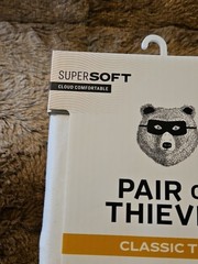 Pair of Thieves Mens Classic Fit Crewneck Tee 2pk White XL