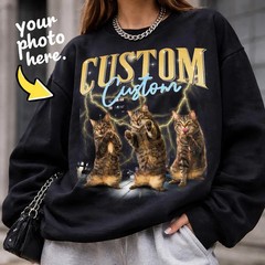 Custom Your Pets Comfort Tee Retro Vintage Personalized Pet Lover Gift Shirt