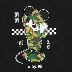 Neff x Disney Mens Mickey Mouse Hype Black Tee Shirt NWT S, M, L, XL