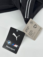 Puma T-Shirt Mens Small BMW M Motorsport Box Logo Tee Black MMS Racing Retro Y2K