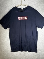 Hurley Shirt Adult XXL 2XL Navy Blue Graphic Beach Outdoor Classic Mens