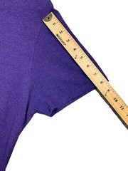 Evangelion 1.0 You Are (Not) Alone Shirt Mens XL Purple Neon Genesis Evangelion