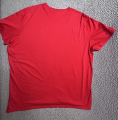 Lacoste Short Sleeve T Shirt 100% Cotton Men’s Size 3 X Red