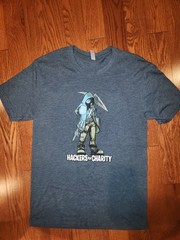 DEFCON 26 T-shirt Size L 2018 Las Vegas Hackers For Charity BlackHat