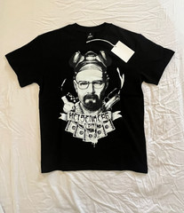 Men’s Heisenberg Graphic T-Shirt – Short Sleeve Regular Fit Black 100% Cotton