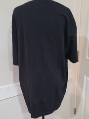 Gildan Black Graphic Tee with Yellow and White 1984 Design – Size XL