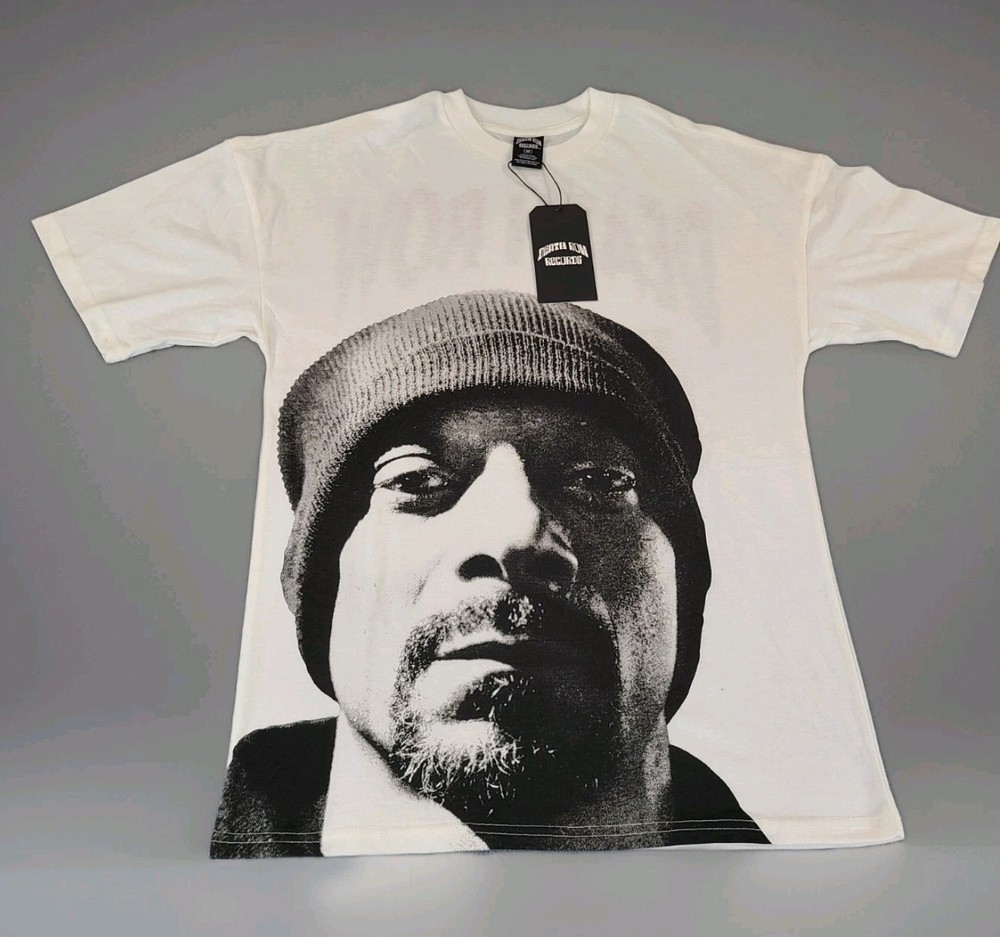 DEATH ROW RECORDS x Oversized Duotone Snoop S/S White T-shirt Men’s Size M NWT