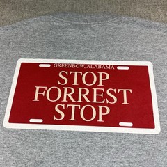Vintage Forrest Gump 2-Sided Graphic T-shirt Men’s 2XL License Plate Movie Promo