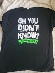 BG James Billy Gunn Shirt Mens 2XL Black Oh You Didnt Know Wrestling Graphic Tee