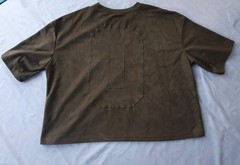 MANFINITY t-shirt with a simulated 0 graphic on the back and a distinctive soft