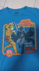 Vintage Star wars t shirt Together we can Rule the Galexy