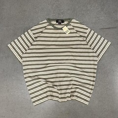 Vintage 90s Made in USA Polo Ralph Lauren Double RL RRL Striped Tshirt XL