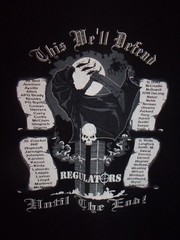Us Army Ft Still Oklahoma Regulators black XL t shirt