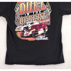 23rd Annual Duel in the Desert Las Vegas Motor Speedway T Shirt Mens Large Black