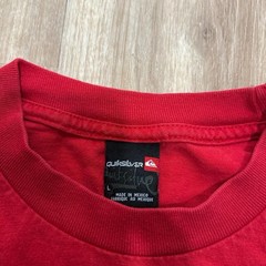 Y2K Quicksilver Men’s Red Graphic Short Sleeve