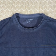 CLAIBORNE mens black shirt minimalist small clubbing basic tee S dadcore date