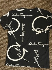Exellent Salvatore Ferragamo Trending, Unique And High QualitOver Print. Sz Med